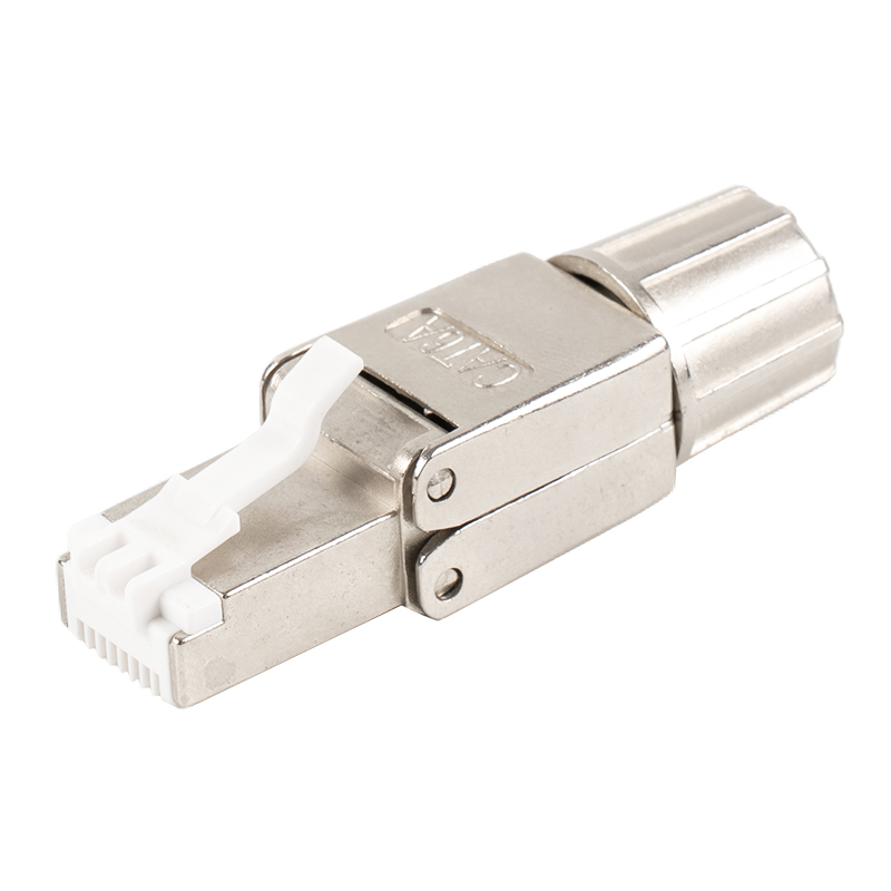 Conector RJ45 fără scule Cat6A ecranat RJ-G40S-1-C6A Conector RJ45 fără scule Cat6A ecranat RJ-G40S-1-C6A