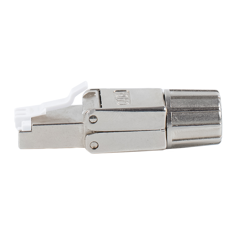 Conector RJ45 fără scule Cat6A ecranat RJ-G40S-1-C6A Conector RJ45 fără scule Cat6A ecranat RJ-G40S-1-C6A