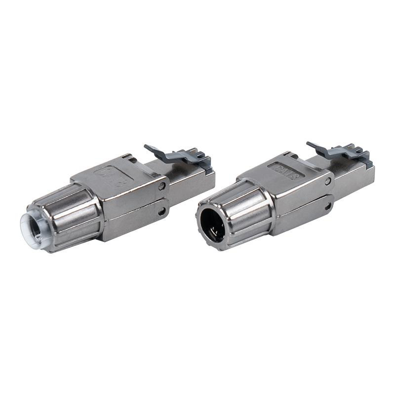 Conector RJ45 fără scule Cat8 RJ-G40S-1-C8 Conector RJ45 fără scule Cat8 RJ-G40S-1-C8