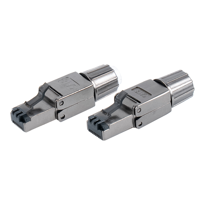 Conector RJ45 fără scule Cat8 RJ-G40S-1-C8 Conector RJ45 fără scule Cat8 RJ-G40S-1-C8