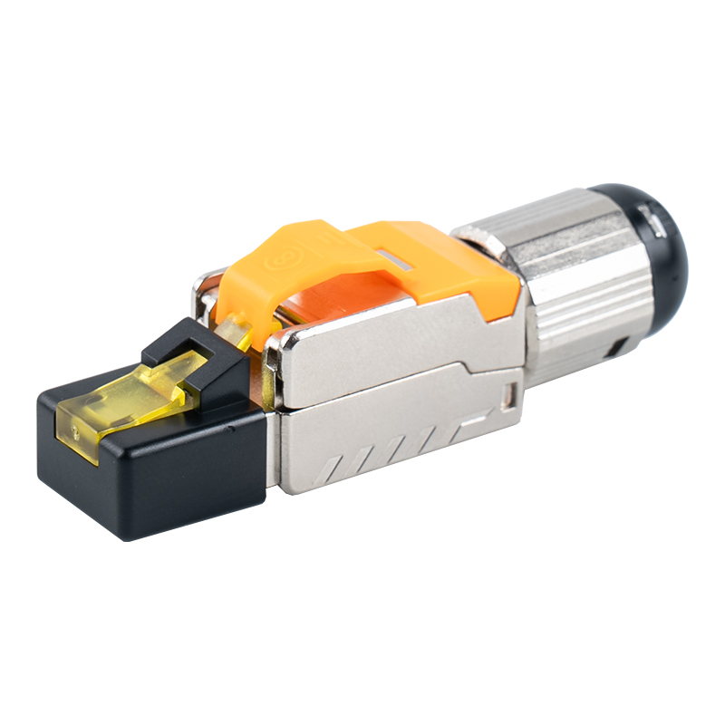 Conector RJ45 fără scule Cat6A (cu capac din plastic) RJ-G70S-C6A