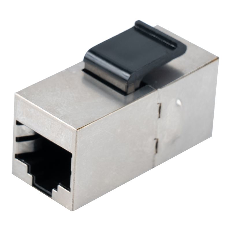 Cuplaj în linie RJ45 ecranat C6 (cu clemă de plastic) SM-2034SC6 Cuplaj în linie RJ45 ecranat C6 (cu clemă de plastic) SM-2034SC6