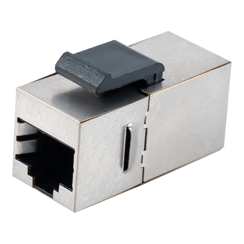 Cuplaj în linie RJ45 ecranat C6 (cu clemă de plastic) SM-2034SC6
