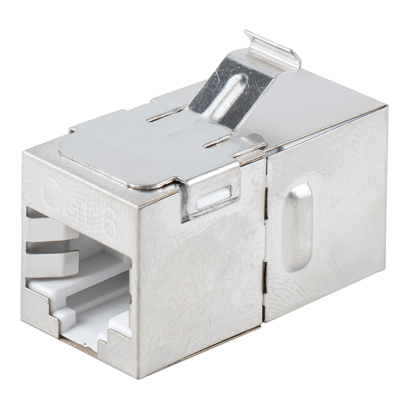 Cuplaj direct RJ45 ecranat Cat6 (cu clemă metalică) SM-2035SC6