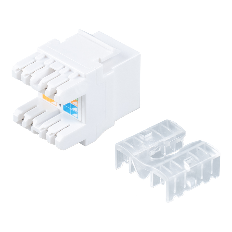 Mufă modulară Cat6 neecranată de 180° (tip mini cu obturator) SM-2089CD8C6-1 Mufă modulară Cat6 neecranată de 180° (tip mini cu obturator) SM-2089CD8C6-1