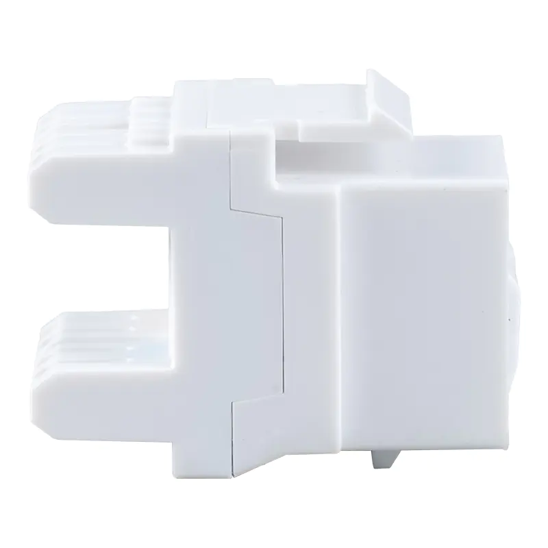 Mufă modulară Cat6 neecranată de 180° (tip mini cu obturator) SM-2089CD8C6-1 Mufă modulară Cat6 neecranată de 180° (tip mini cu obturator) SM-2089CD8C6-1