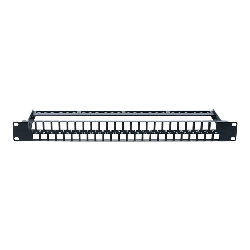 19-inch 1U48-portShieldedEmptyRack SP-3315S-48P 19-inch 1U48-portShieldedEmptyRack SP-3315S-48P