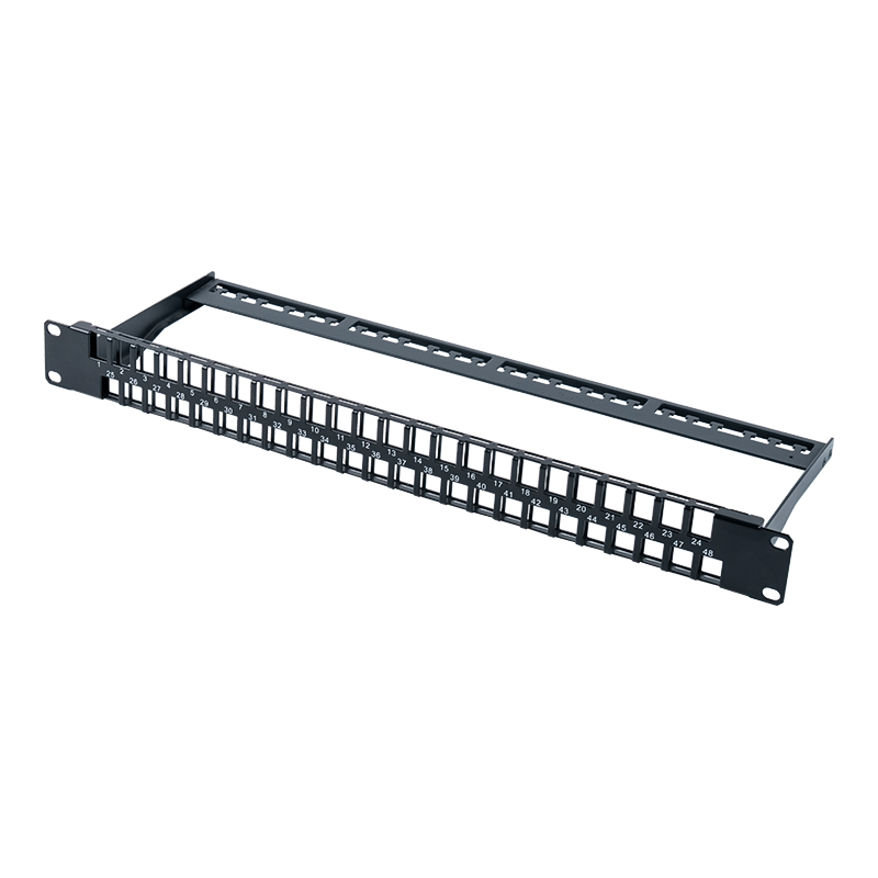 19-inch 1U48-portShieldedEmptyRack SP-3315S-48P