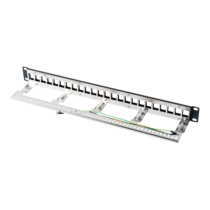 Rack gol ecranat 1U cu 24 de porturi de 19 inchiSP-3317S-24P Rack gol ecranat 1U cu 24 de porturi de 19 inchiSP-3317S-24P