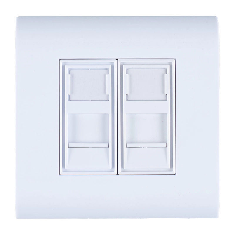 Placă de perete goală de tip 80 cu 2 deschideri SW-4226A SW-4228A