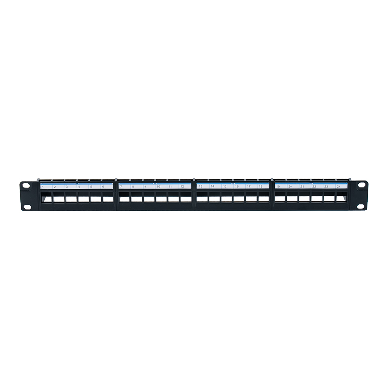 Rack neecranat de 19 inchi, 1U, 24 porturi (carton de plastic albastru) SP-3401-24P Rack neecranat de 19 inchi, 1U, 24 porturi (carton de plastic albastru) SP-3401-24P