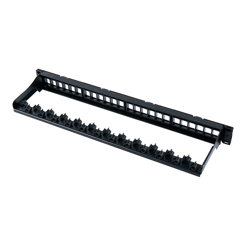 Montare în rack neecranată de 19 inchi 1U cu 24 porturi (fereastra detașabilă) SP-3404-24P Montare în rack neecranată de 19 inchi 1U cu 24 porturi (fereastra detașabilă) SP-3404-24P
