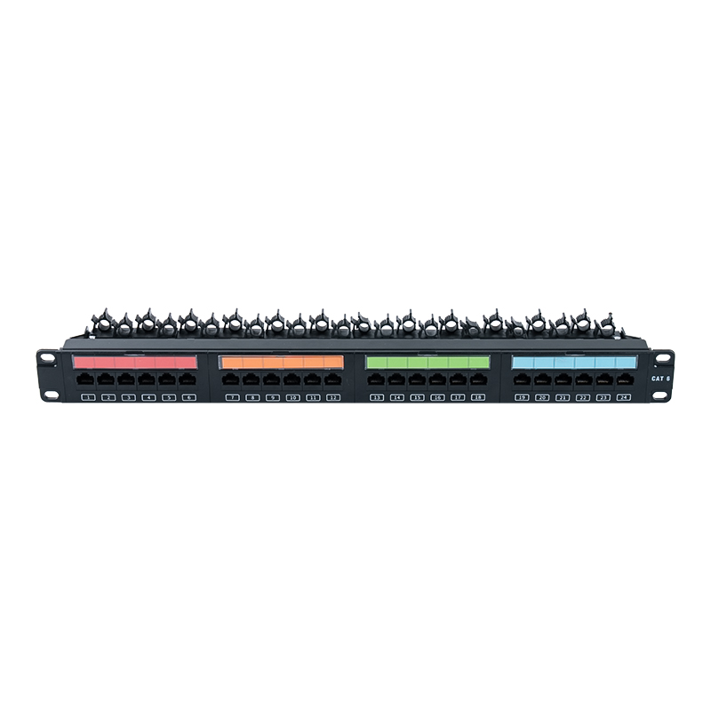 Rack neecranat de 19 inchi, 1U, 24 de porturi (fereastră de plastic rabatabilă) SP-3405-24P Rack neecranat de 19 inchi, 1U, 24 de porturi (fereastră de plastic rabatabilă) SP-3405-24P