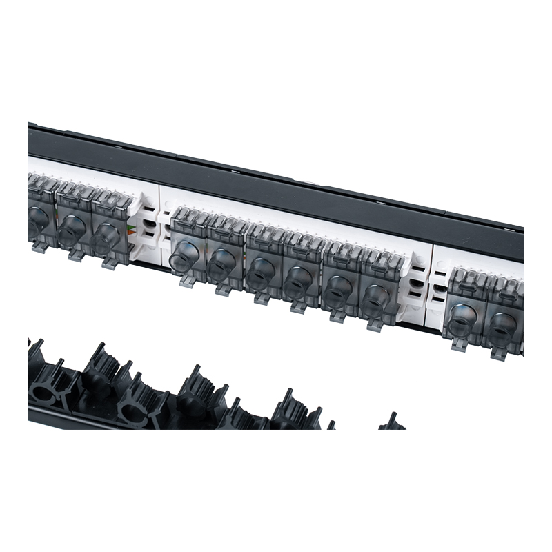 Rack neecranat de 19 inchi, 1U, 24 de porturi (fereastră de plastic rabatabilă) SP-3405-24P Rack neecranat de 19 inchi, 1U, 24 de porturi (fereastră de plastic rabatabilă) SP-3405-24P