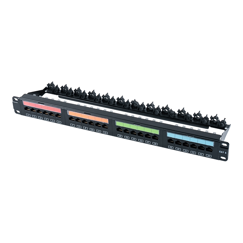 Rack neecranat de 19 inchi, 1U, 24 de porturi (fereastră de plastic rabatabilă) SP-3405-24P