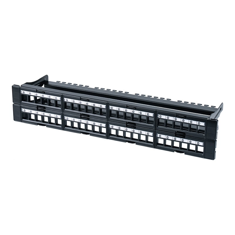 Rack neecranat de 19 inchi 1U cu 48 de porturi (fereastra detașabilă) SP-3408-48P
