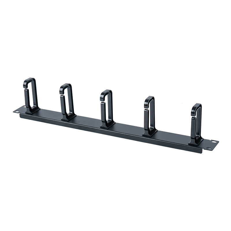 Panou de gestionare a cablurilor din plastic 1U de 19 inchi (cu 5 inele de plastic) SP-3801-1U Panou de gestionare a cablurilor din plastic 1U de 19 inchi (cu 5 inele de plastic) SP-3801-1U