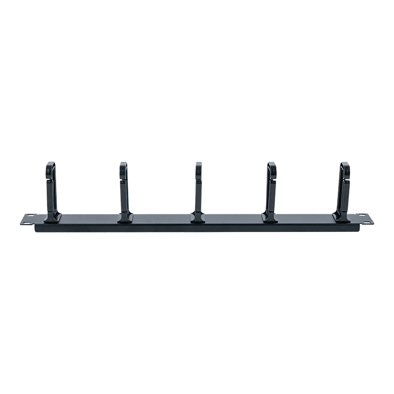 Panou de gestionare a cablurilor din plastic 1U de 19 inchi (cu 5 inele de plastic) SP-3801-1U Panou de gestionare a cablurilor din plastic 1U de 19 inchi (cu 5 inele de plastic) SP-3801-1U