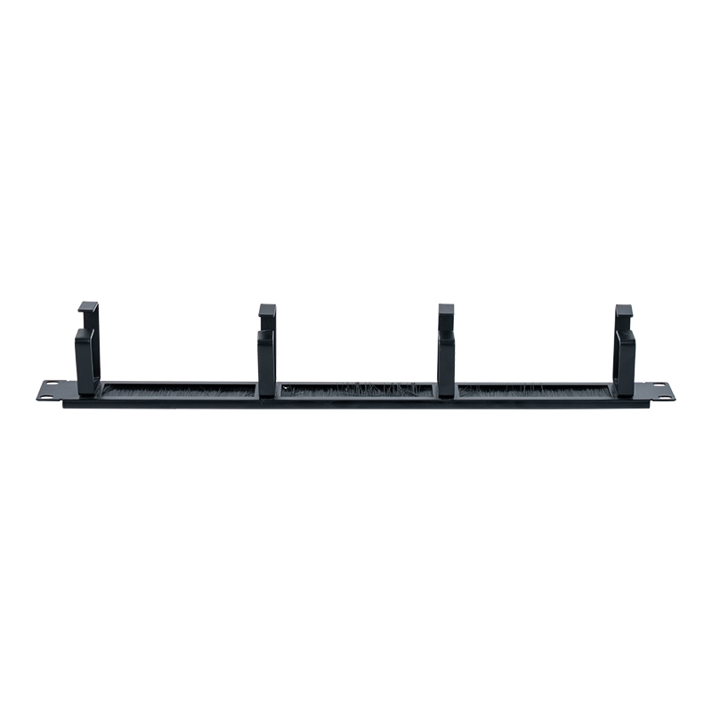 Panou de gestionare a cablurilor din plastic cu 4 inele de 19 inchi (cu perie) SP-3804-1U Panou de gestionare a cablurilor din plastic cu 4 inele de 19 inchi (cu perie) SP-3804-1U